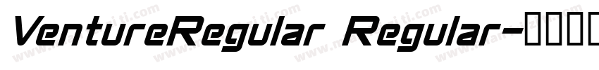 VentureRegular Regular字体转换